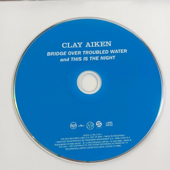 Clay Aiken Bridge Over Troubled Water/This Is The Night - Picture 5 of 12